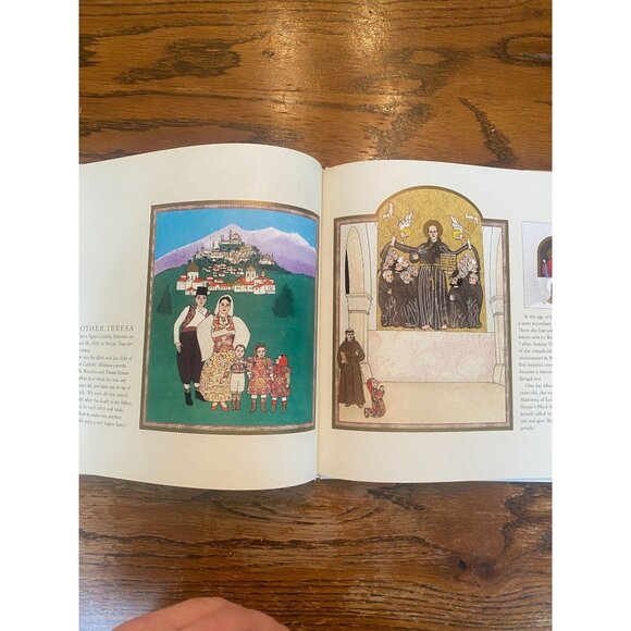 Mother Teresa Hardcover Book By Magnus MacFarlane-Barrow Illustrated Edition 199 - Picture 4 of 5